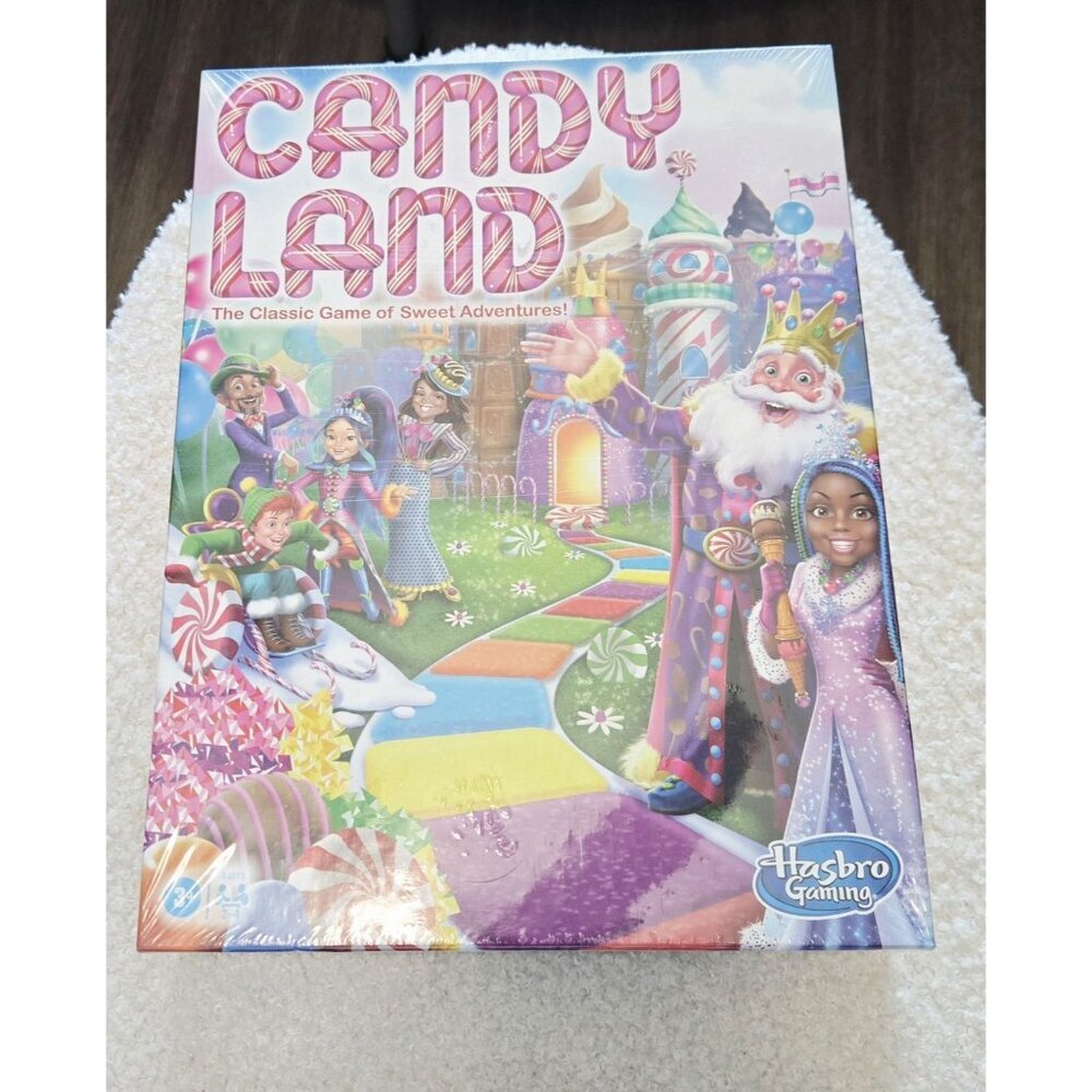 Candy Land Game Classic Game of Sweet Adventure 2-4 Players Ages 3+ Made in USA!